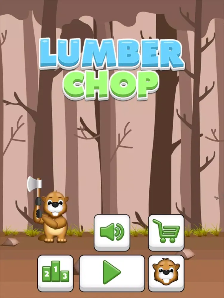 Lumber Chop iPad  スクリーンショット