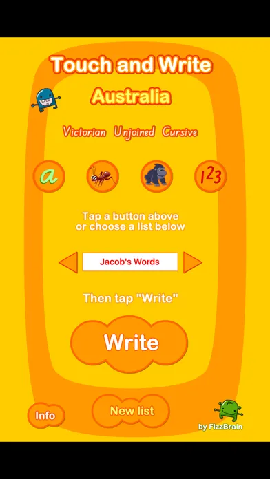 Australian Touch and Write Screenshots