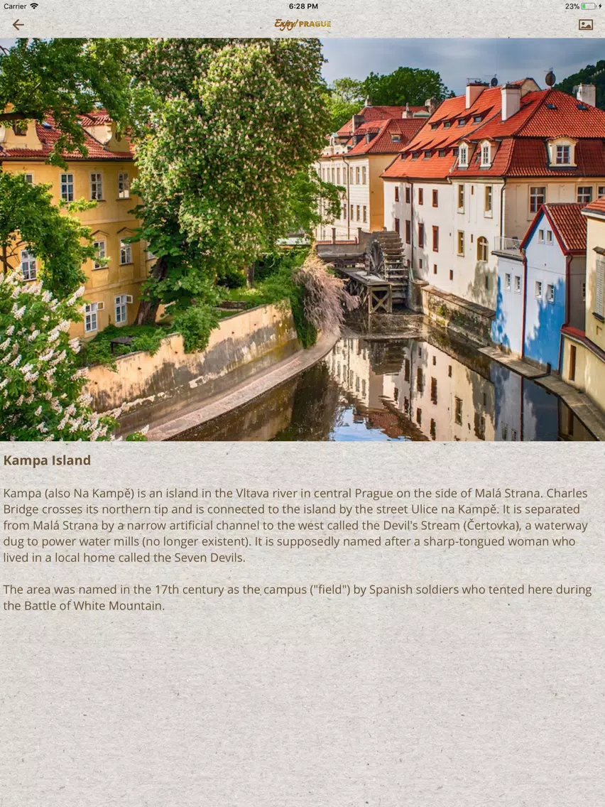Enjoy Prague - History & Tours iPad 應用截圖
