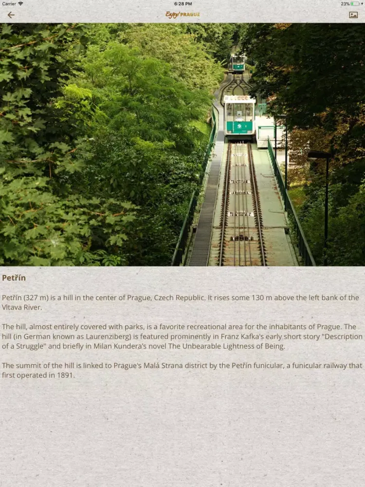 Enjoy Prague - History & Tours iPad 应用截图