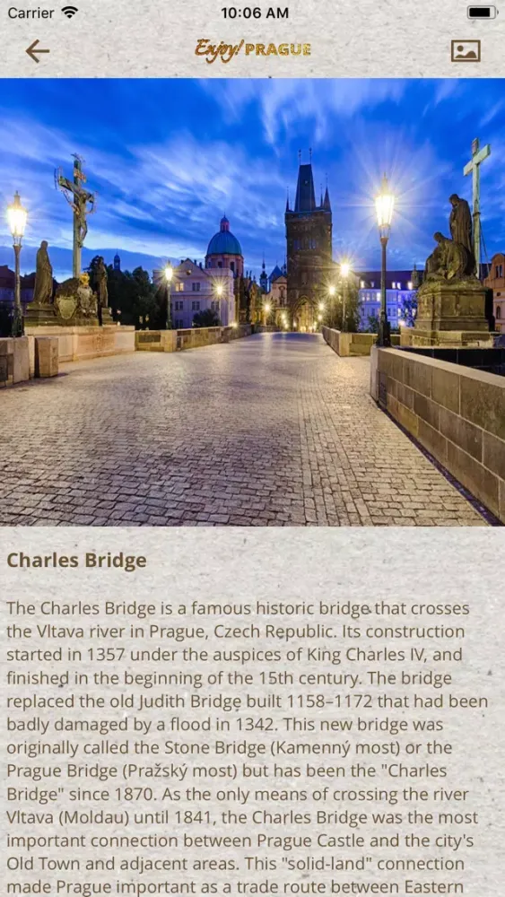 Enjoy Prague - History & Tours应用截图