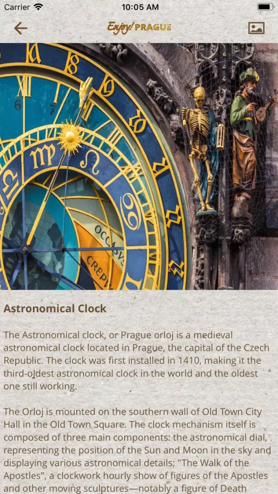 Enjoy Prague - History & Tours应用截图