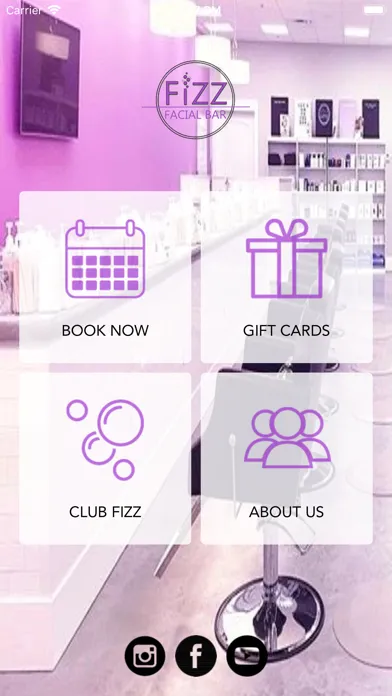 Fizz Facial Bar スクリーンショット