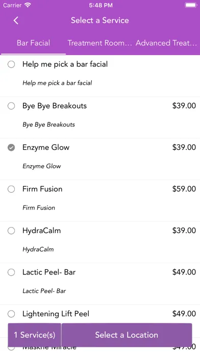 Fizz Facial Bar スクリーンショット