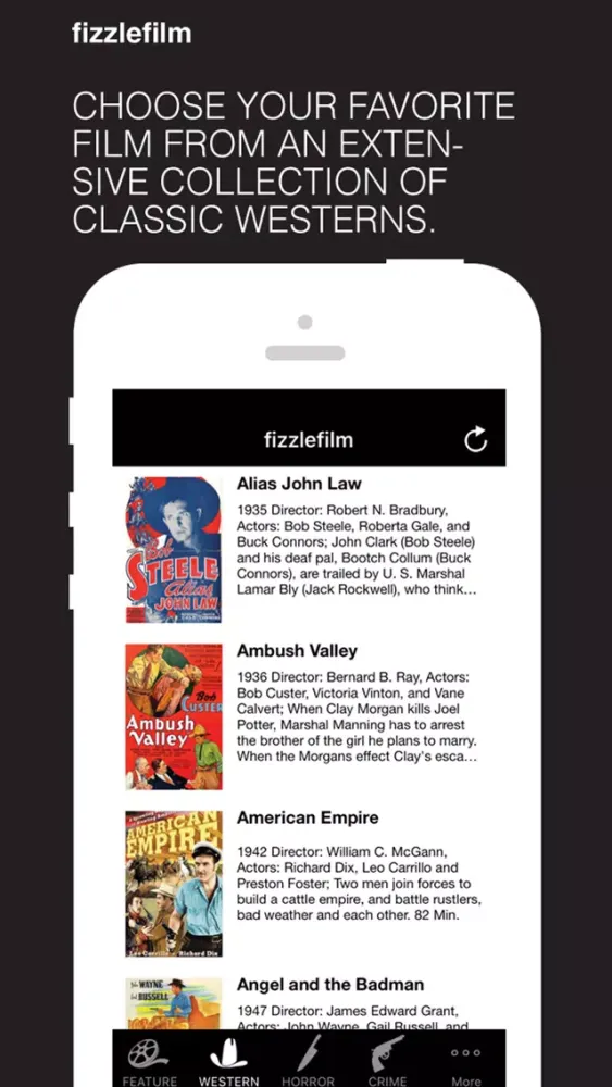 fizzlefilm - watch classic movies & tv shows स्क्रीनशॉट