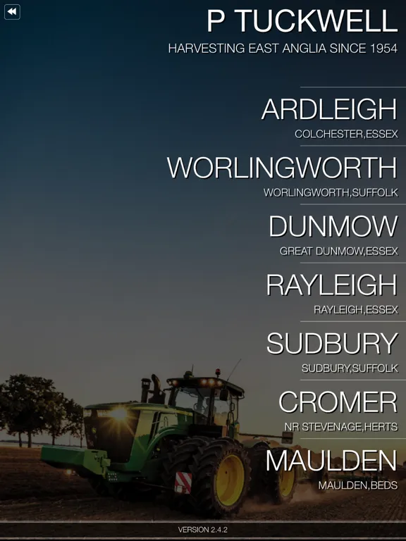 Tuckwell iPad スクリーンショット