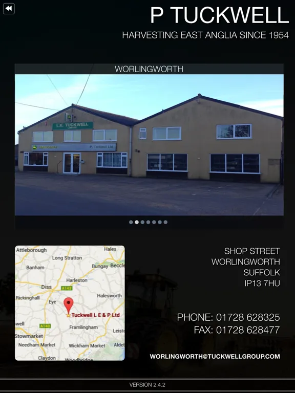 Tuckwell iPad スクリーンショット