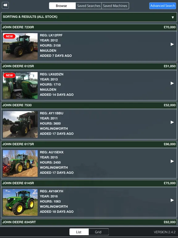 Tuckwell iPad スクリーンショット