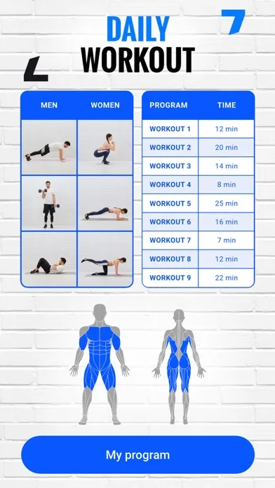 FizzUp - Workouts & Nutrition应用截图