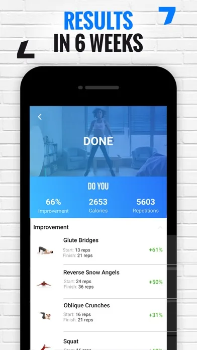 FizzUp - Workouts & Nutrition应用截图