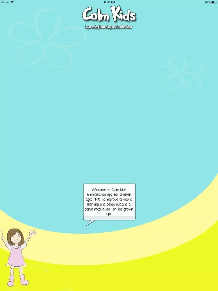 Tangkapan skrin Calm Kids iPad 