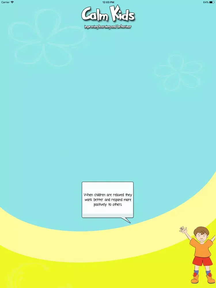 Tangkapan skrin Calm Kids iPad 