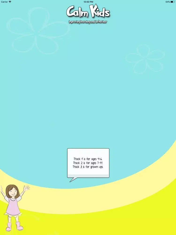 Tangkapan skrin Calm Kids iPad 
