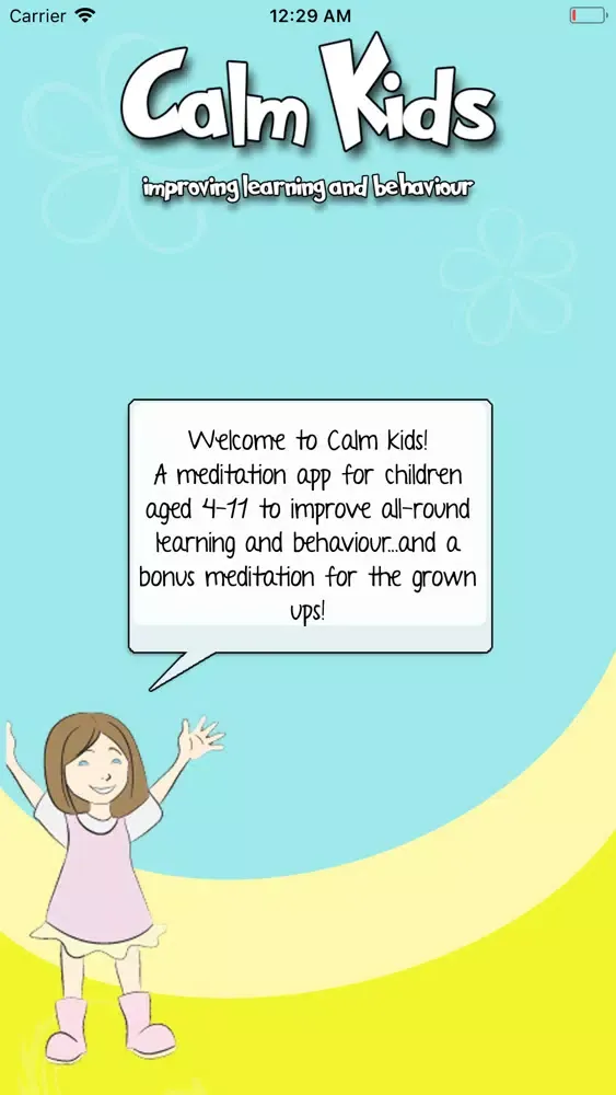 Tangkapan skrin Calm Kids