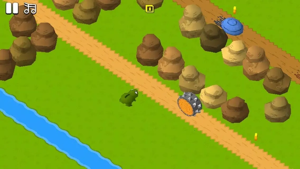 Capturas de pantalla de Frog Crossing Road