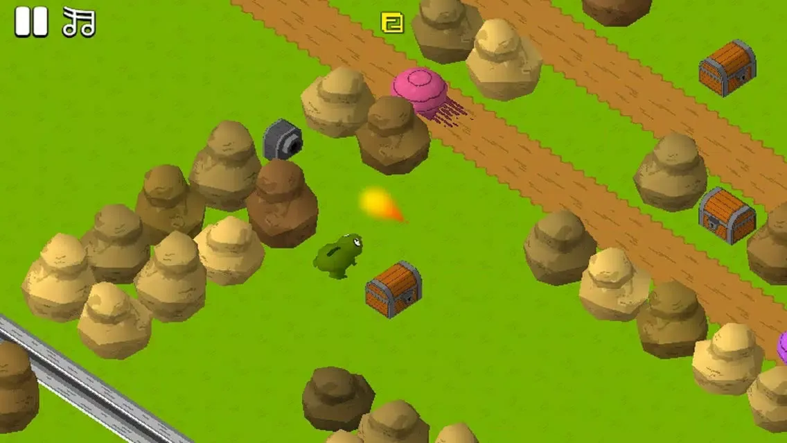 Capturas de pantalla de Frog Crossing Road