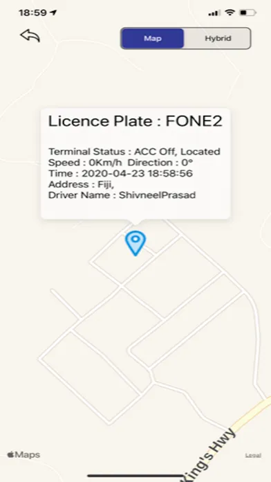 GPS VTS سکرین شاٹس