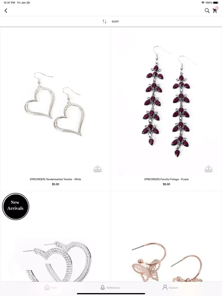 Ảnh chụp màn hình của Fabulously Jeweled By Fawn iPad 