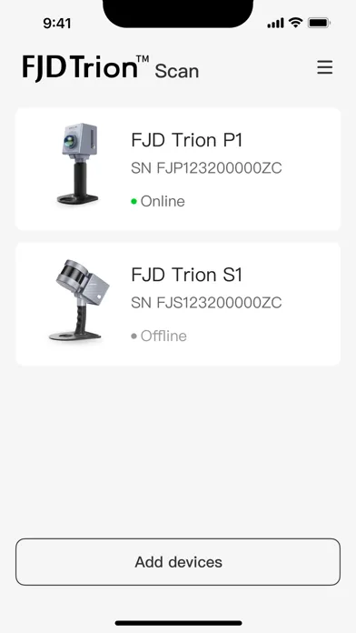 FJD Trion Scan Ekran Görüntüleri