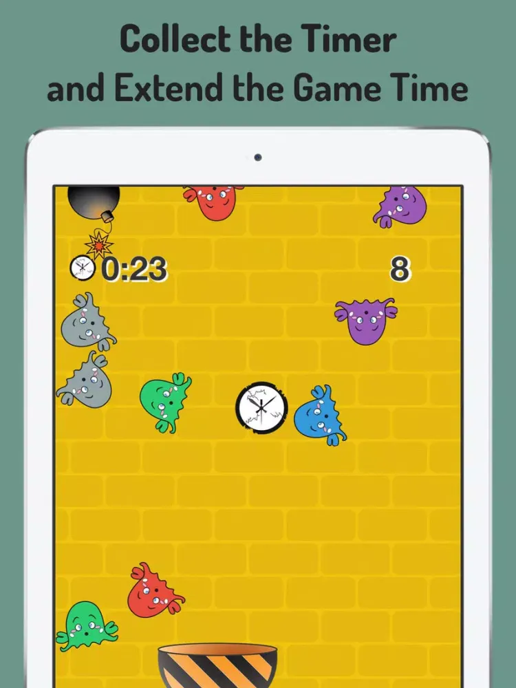 Tangkapan skrin Collect the Booman - Save the Cute Ghosts iPad 