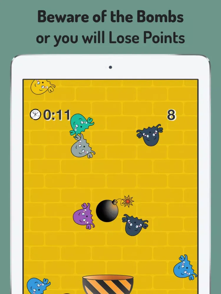 Tangkapan skrin Collect the Booman - Save the Cute Ghosts iPad 