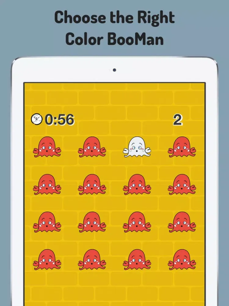 Odd BooMan - Find the Different Cute Ghost iPad  স্ক্রিনশট