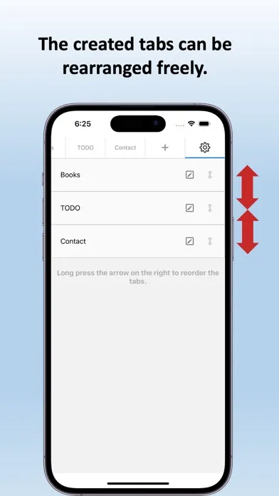 Capturas de tela do TabTasks: Multi TODO List