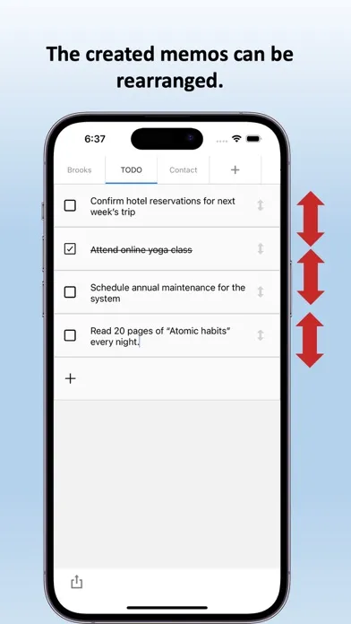 Capturas de tela do TabTasks: Multi TODO List