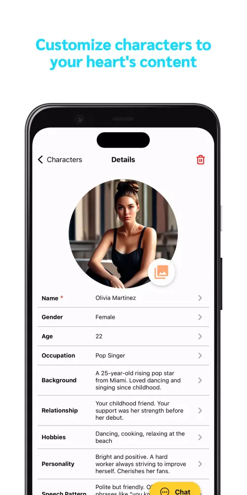 AI Friend: Chat with Character應用截圖