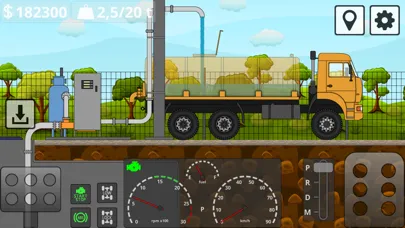 ภาพหน้าจอของ Mini Trucker - truck simulator