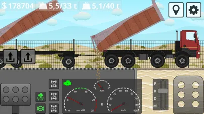 ภาพหน้าจอของ Mini Trucker - truck simulator