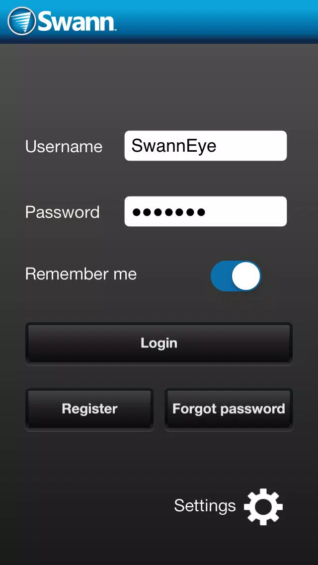 Ảnh chụp màn hình của SwannEye HD