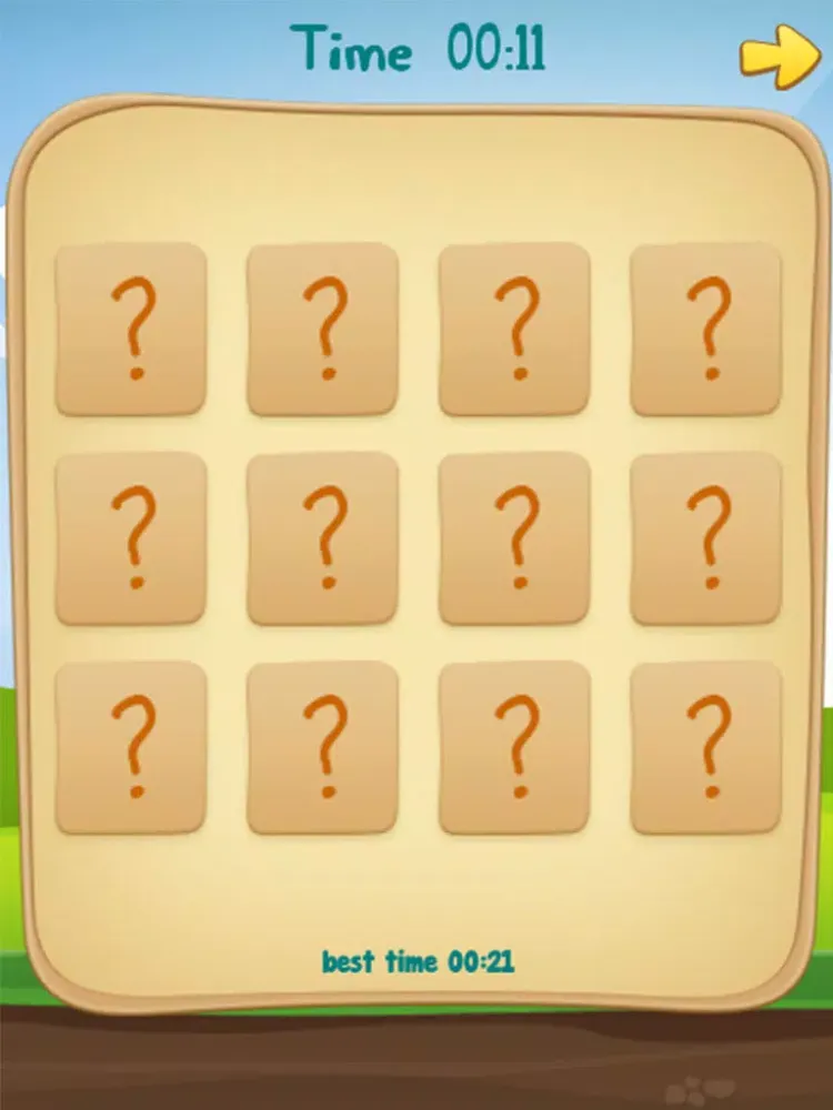 Zrzuty ekranu Pig Puzzle Cards iPad 
