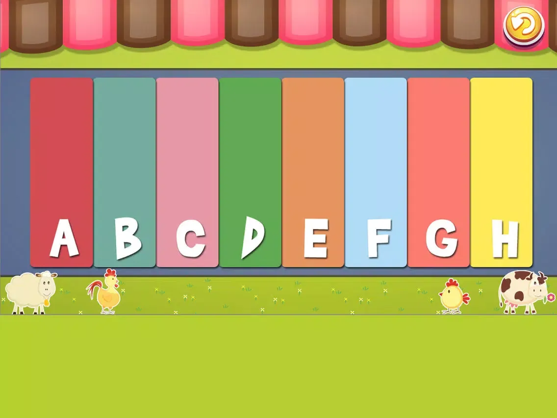 Tangkapan skrin Pinky Pig - The Peppie Sounds Festival iPad 