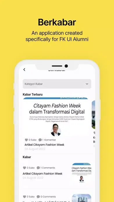 ILUNI FK UI Screenshots
