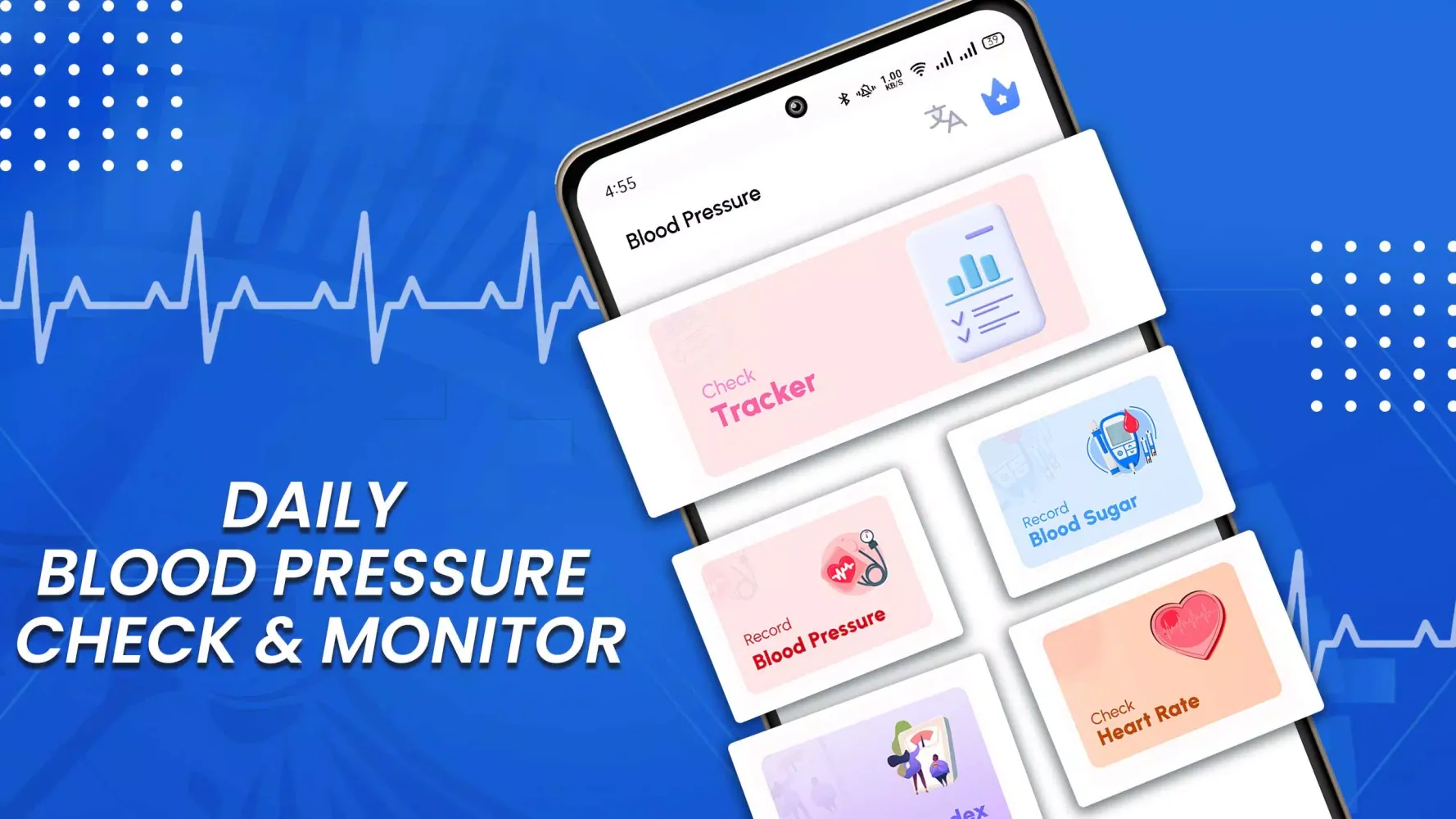 Blood Pressure Monitor Screenshots