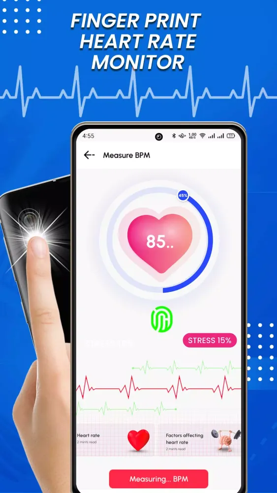 Blood Pressure Monitor Screenshots