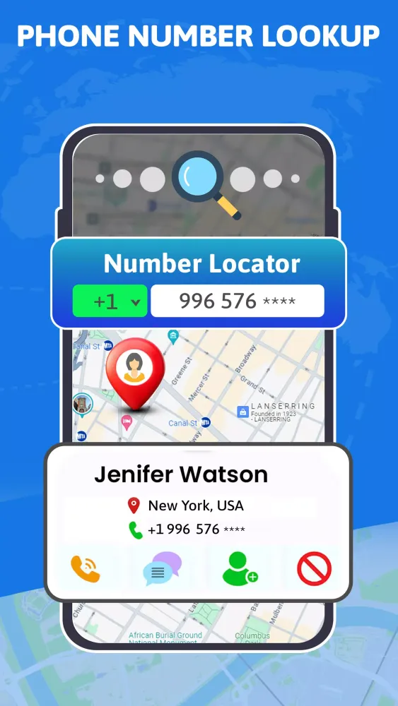 Number Locator Trace Numbers应用截图