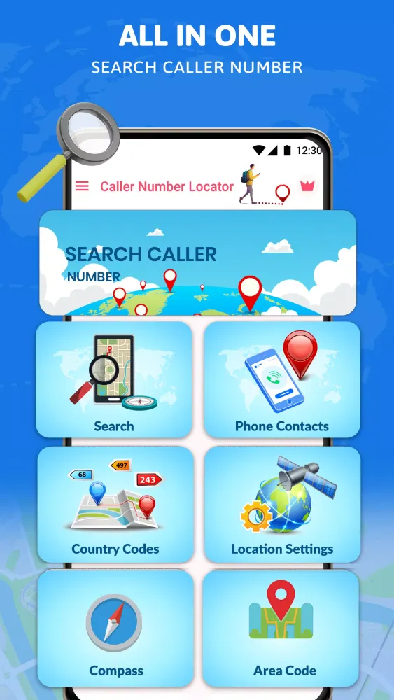 Number Locator Trace Numbers应用截图