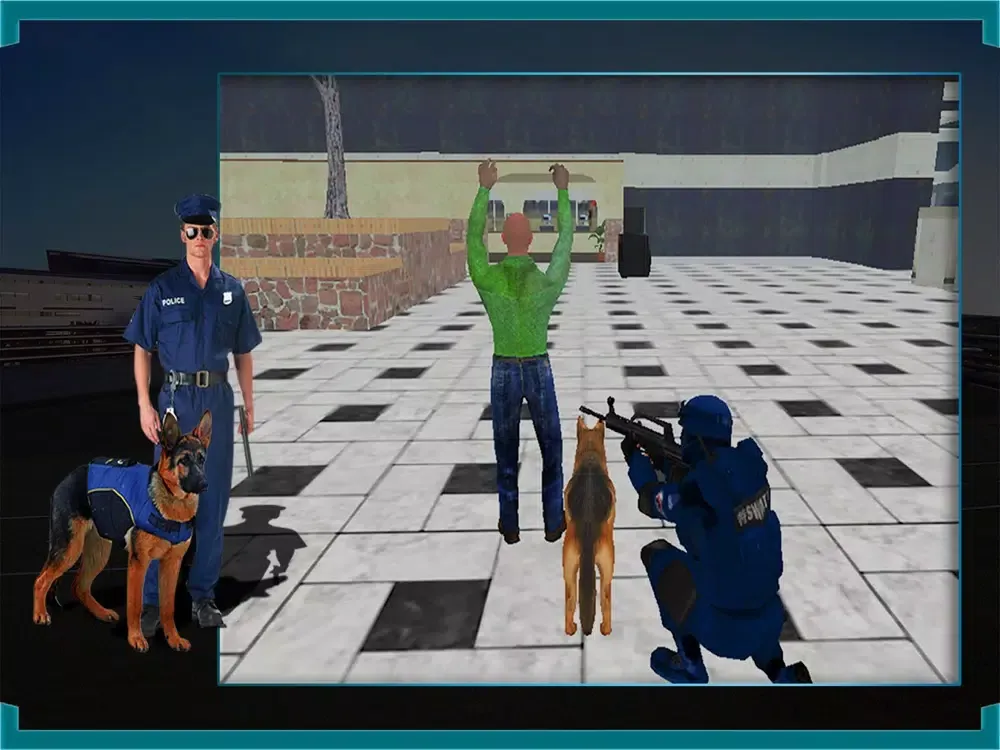 Captures d'écran de Creepy Police Dog Simulator iPad 