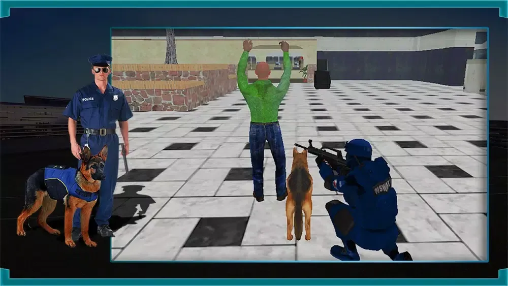 Captures d'écran de Creepy Police Dog Simulator