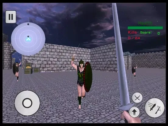 Warrior Fury Knight - Castle Defense iPad  سکرین شاٹس