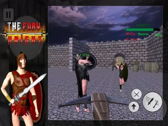 Warrior Fury Knight - Castle Defense iPad  سکرین شاٹس
