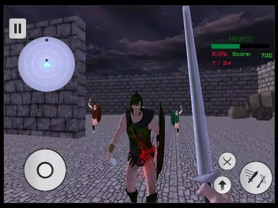 Warrior Fury Knight - Castle Defense iPad  سکرین شاٹس