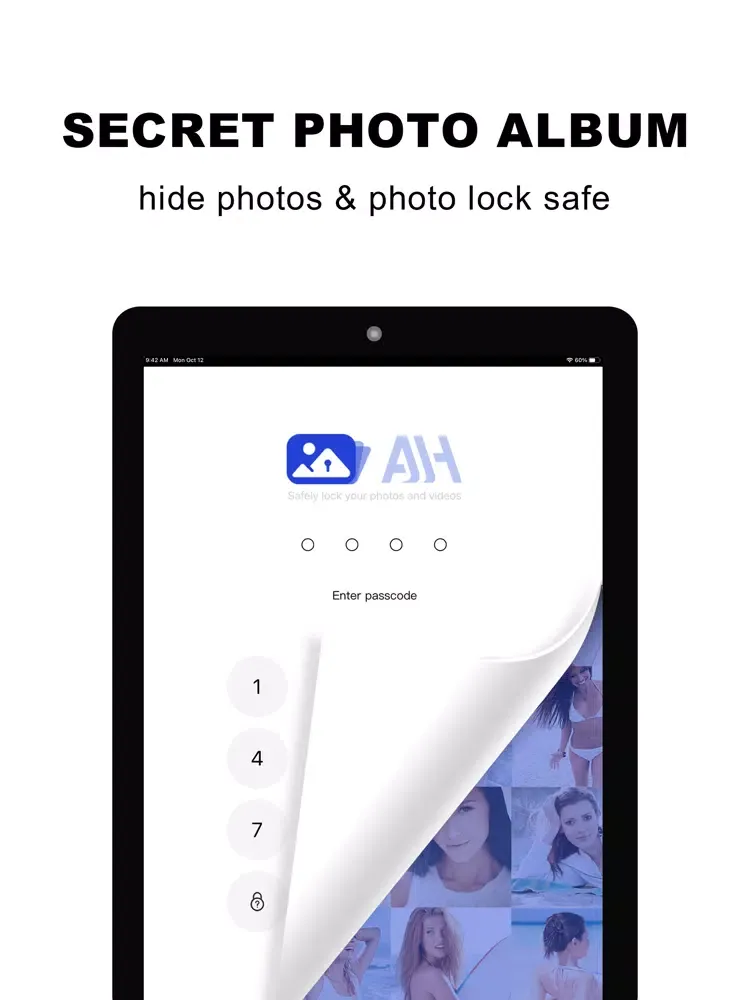 AH Album - Secret Photo Album iPad  Ekran Görüntüleri