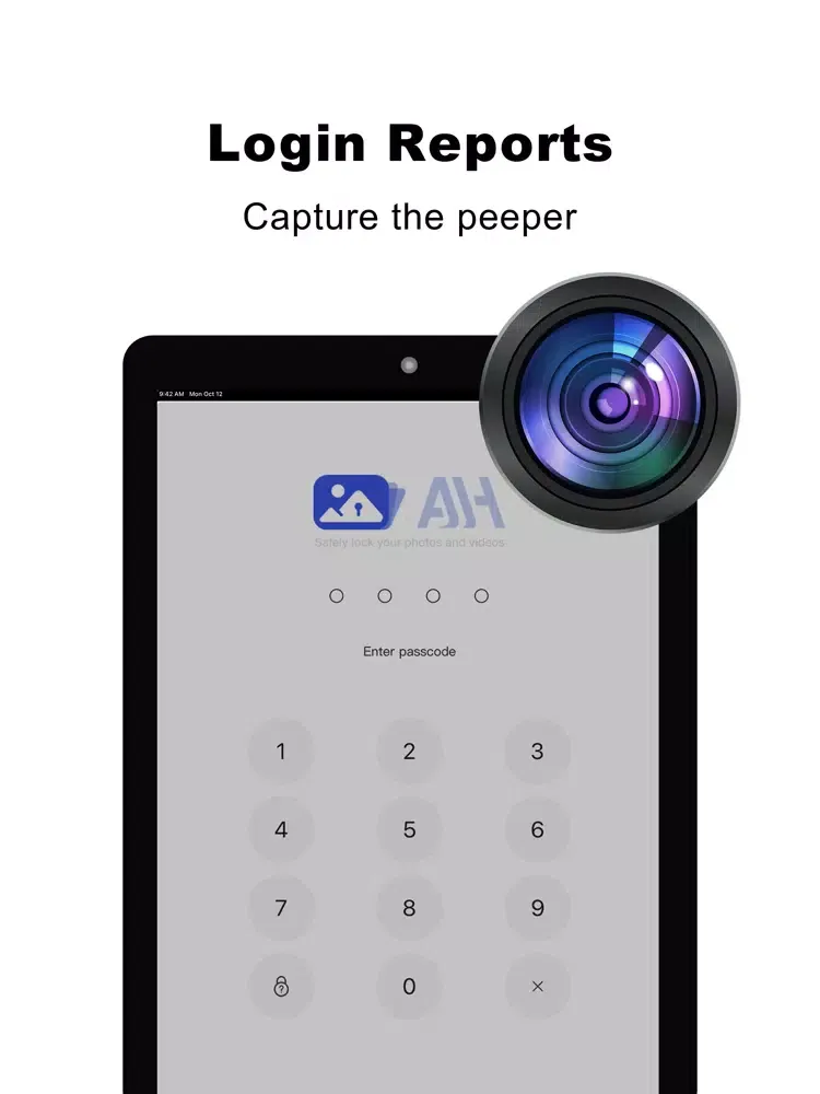 AH Album - Secret Photo Album iPad  Ekran Görüntüleri