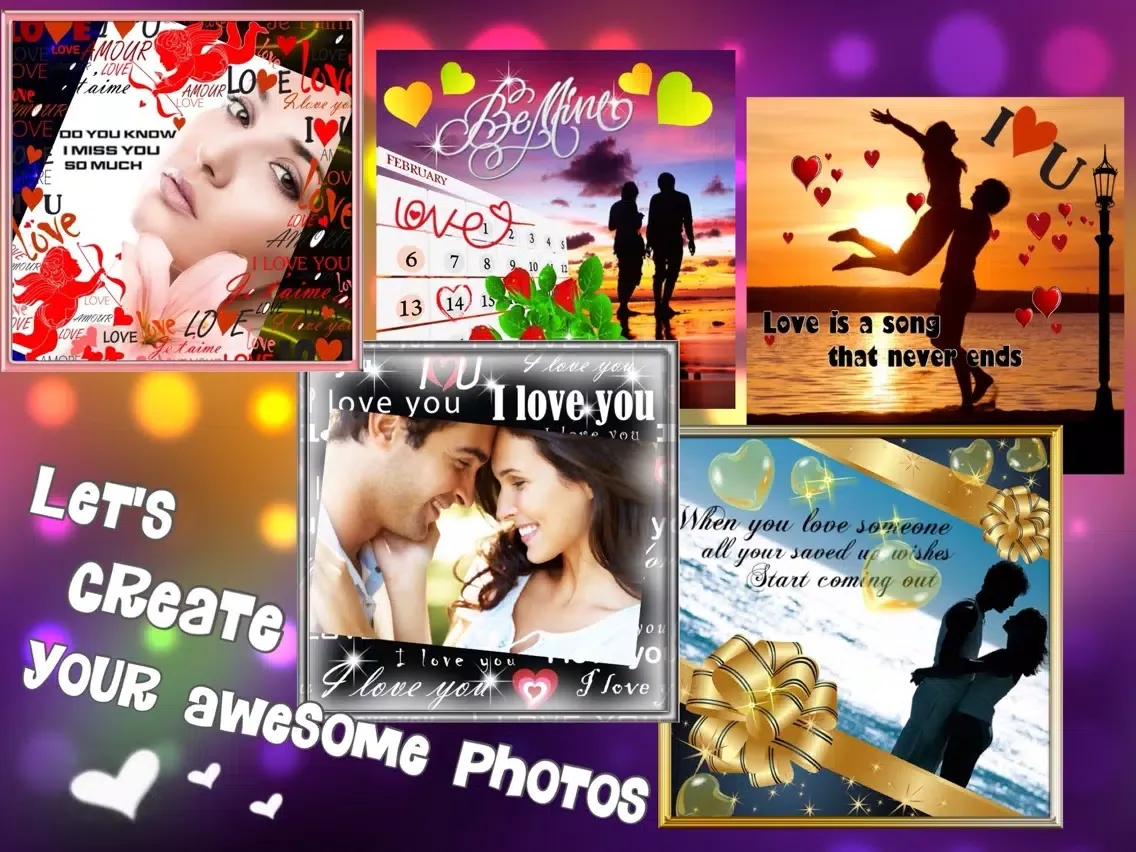تصاویر Love Frames HD iPad 