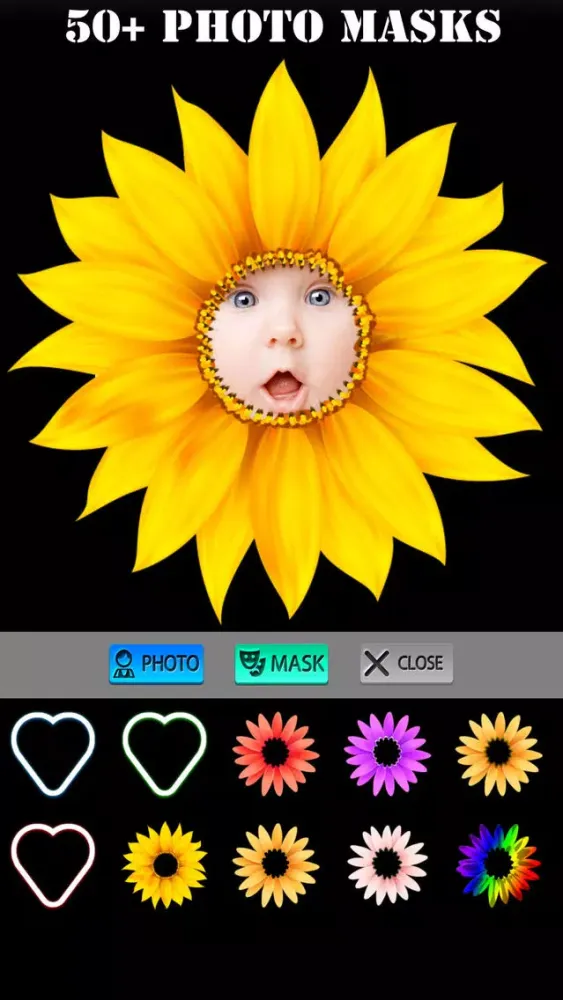 Best Flower Photo Frames Masks Ekran Görüntüleri