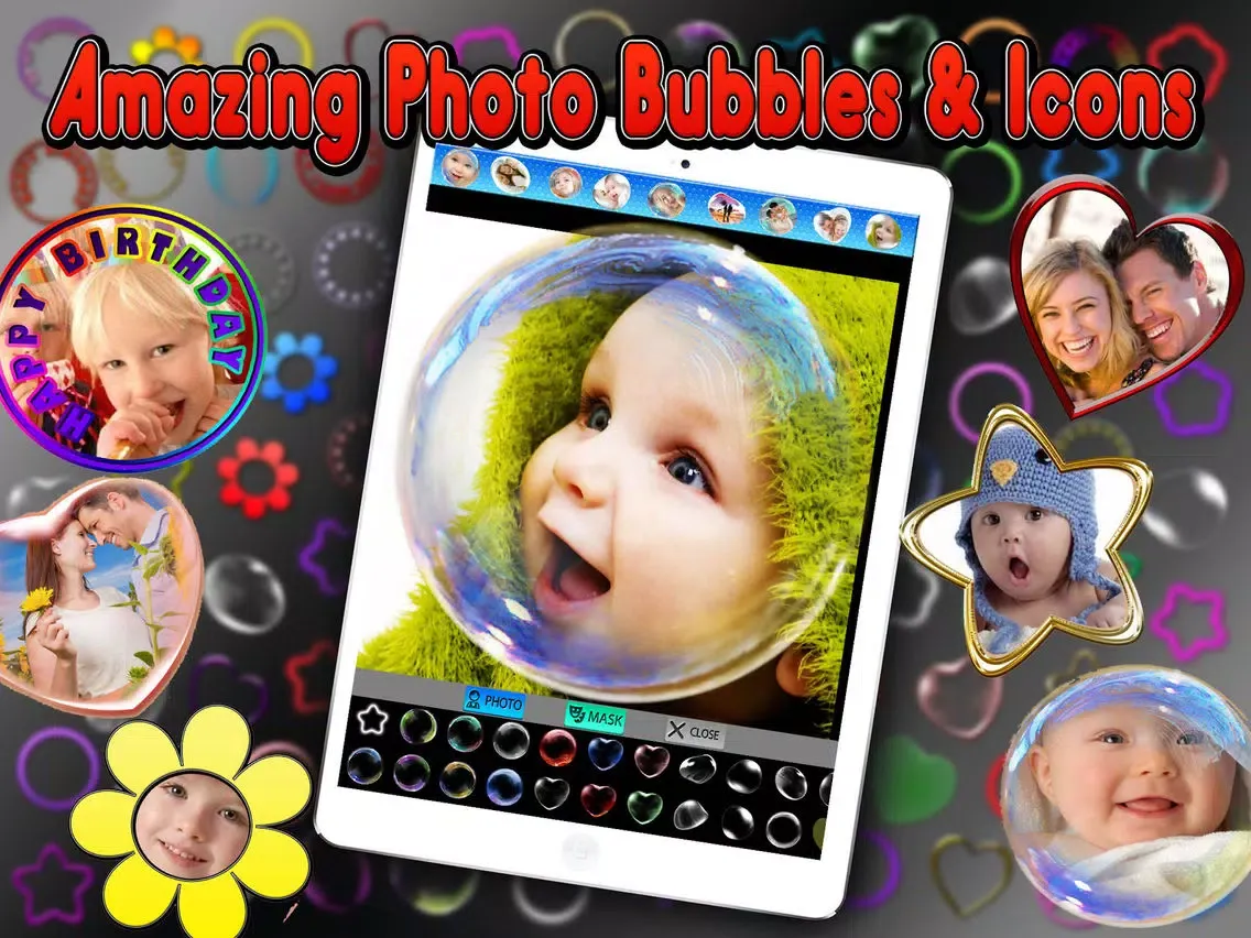 Bubble Me ^O^ iPad 应用截图