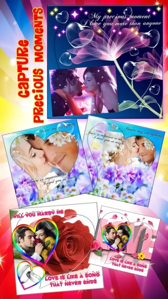 Capturas de tela do Amazing Flower Posters